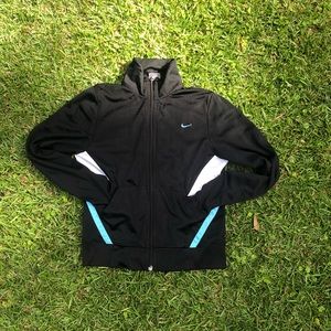 Black nike sports jacket